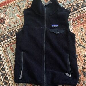 Patagonia Midnight Black Fleece Vest